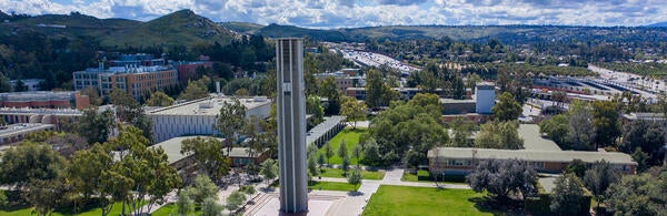 Aerial view of campus