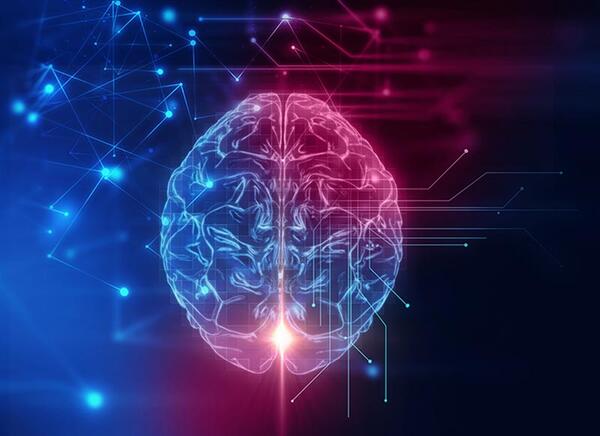 AI representation - brain